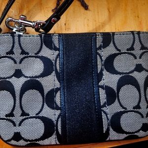 Coach wristlet and wallet